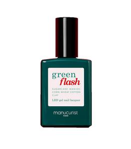Manucurist - Vernis semi-permanent Green Flash Red Cherry - Rouge