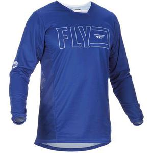 Fly Racing Kinetic Fuel Maillot de motocross, bleu, taille XL