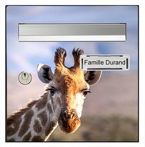 Sticker pour boîte aux lettres, Girafe