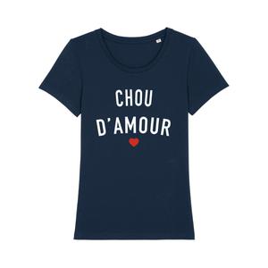 T-shirt Femme - Chou D'amour - Navy - Taille S