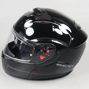 Casque modulable MT Helmets Atom SV noir brillant
