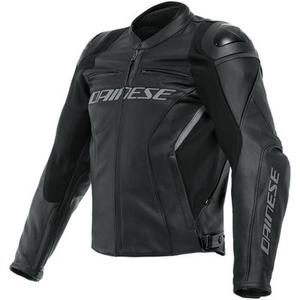 Dainese Racing 4 Veste en cuir de moto, noir, taille 52