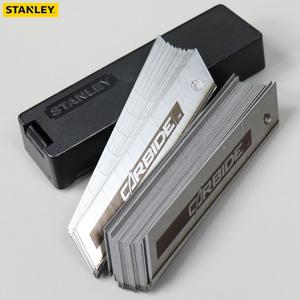 Lames de cutter 18 mm carbure tungstene Stanley Carbide (jeu de 50)