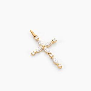 Pendentif Nioclas Or Jaune Oxyde De Zirconium