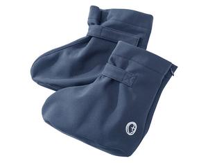 MAMALILA Couvre-Chaussures Bébé Softshell - Bleu Marine Taille S