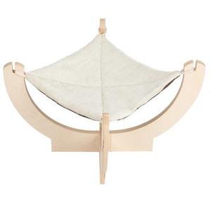Hamac Iris Natural Paradise 2 en 1, pour chat et petit chien - L 44 x l 44 x H 34,2 cm