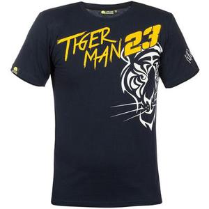 VR46 23 Tiger Man T-Shirt, noir-orange, taille S