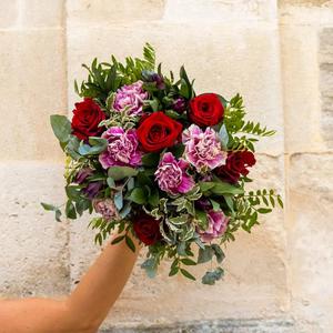 Bouquet Gabrielle - Bouquet de roses rouges - Le Jardin des Fleurs