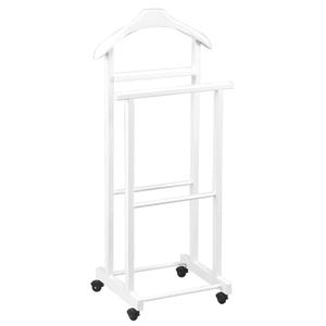 Vitalis - valet de nuit blanc sur roulettes