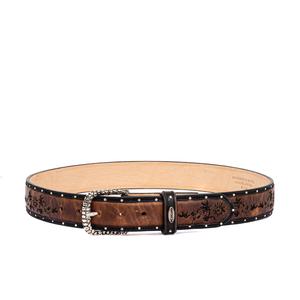 Mexicana - 80 - Ceinture en cuir Ultime Nut Brown - Marron