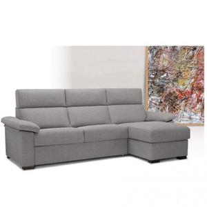 Canapé d'angle Méridienne droite express ALMA 120 cm déhoussable matelas 18 cm Encombrement ouvert : 206 cm
