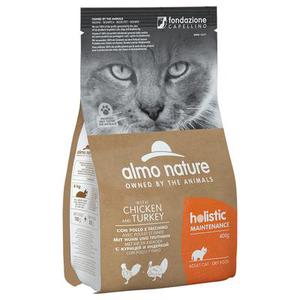 Almo Nature Holistic Maintenance poulet, dinde pour chat - 400 g