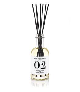 Bon Parfumeur - Diffuseur de parfum d’intérieur 02 Graines de coriandre, Miel et Feuilles de Tabac 200 ml - Blanc