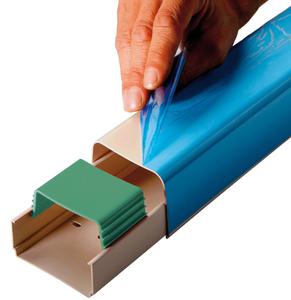 Goulotte 110x75mm Longueur 2ml Couleur Ivoire Cli04230 Cbm