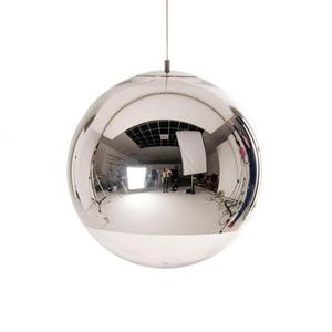 MIRROR BALL-Suspension LED Ø50cm Argenté