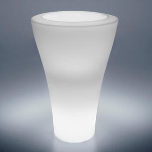 MING HIGH LIGHT-Pot lumineux d'extérieur H100cm Blanc