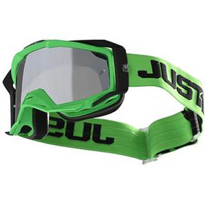 Just1 Iris Track Motocross lunettes, noir-vert