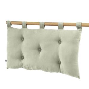 OUREA - Coussin de Tête de Lit avec Passants 50x80cm Gaze de Coton Vert d'Eau
