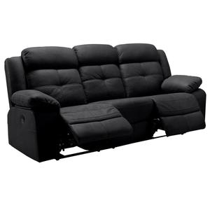 Fabares - canapé relax electrique 3 places gris