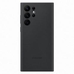 Samsung - Coque Souple - Couleur : Noir - Modèle : Galaxy S22 Ultra