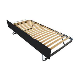 Lit tiroir 80x190 en pin massif 80x190 Noir
