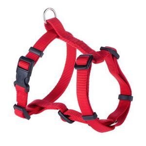 Lot : harnais + laisse HUNTER Ecco Sport, rouge pour chien - harnaisS - M + laisse L 200 cm