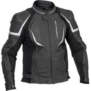 Lindstrands Sanden Veste en cuir de moto, noir, taille 46