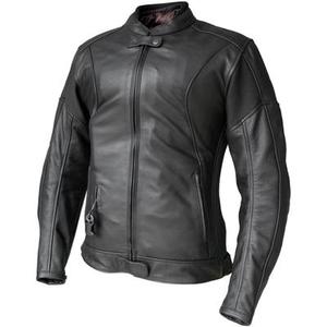 Helite Xena Veste en cuir de moto Airbag Ladies, noir, taille XL pour Femmes