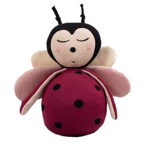 Jouet bébé Culbuto Lullu la coccinelle Filibabba - Doudou peluche