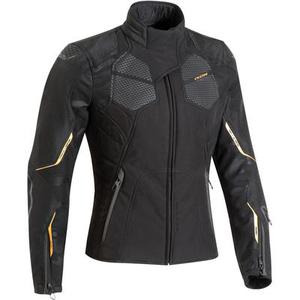Ixon Cell Veste textile de moto de dames, noir-or, taille M pour Femmes