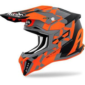 Airoh Strycker XXX Carbon Casque Motocross, orange, taille XS