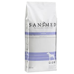 Croquettes chien - sanimed chien preventive senior 12,5 kg