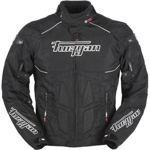 Furygan Titanium Veste textile moto, noir-blanc, taille 3XL