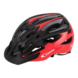 Casque vأ lo city Ges Revo rouge/noir- 58-61
