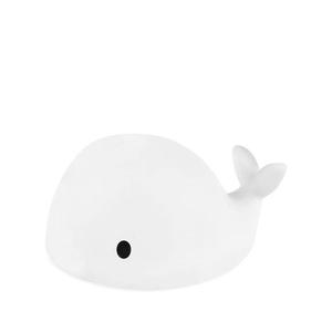 MOBY-Lampe à poser/Veilleuse RGB LED Baleine L15cm Blanc