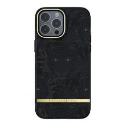 Richmond & Finch - Coque Rigide Black Tiger - Couleur : Noir - Modèle : iPhone 13 Pro Max