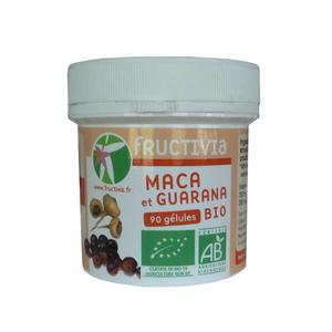 Maca guarana bio - pilulier 90 gÃ lules