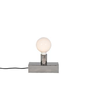 FLAMING STARS-Lampe à poser Little Sister Céramique vernie avec dimmer H30cm Argenté