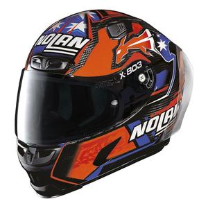 Casque intأ gral X-Lite X803 RS Ultra Carbon Replica C.Stoner Superher