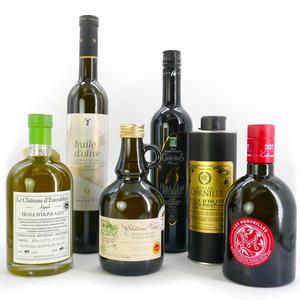 Collection d’huiles d’olive de prestige