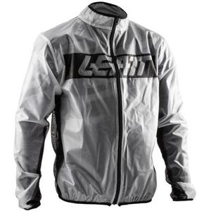 Leatt Race Cover Veste de pluie Motocross, blanc, taille XL