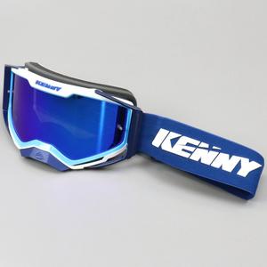 Masque Kenny Ventury bleu écran iridium bleu