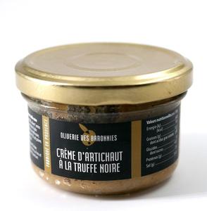 Crème d’artichaut à la truffe noire