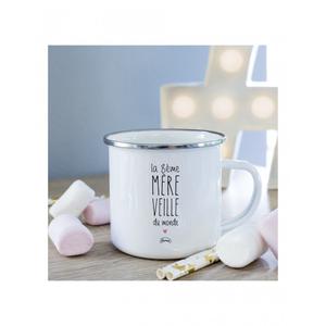 Mug Metal 8eme Mereveille - Blanc - Taille TU