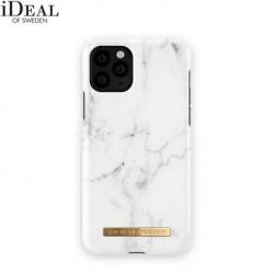 iDeal Of Sweden - Coque Rigide Fashion White Marble - Couleur : Blanc - Modèle : iPhone 11 Pro