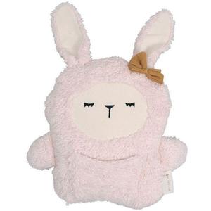 Doudou peluche Fabbies Lapin Rose Fabelab Coton Bio GOTS- Doudou