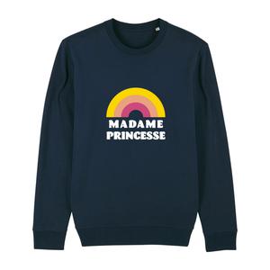 Sweat Femme - Madame Princesse Waf - Navy - Taille L