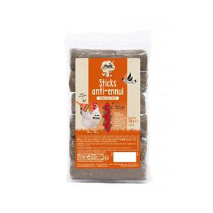 Sticks anti ennui pour poules plume & cie menthe et persil
