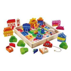 Play Puzzle Ville Sévi - Jouets en Bois