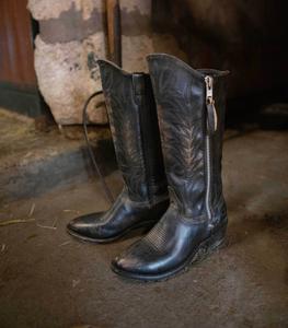 Mexicana - Femme - 37 - Boots santiag Razz 13 Black Vesuvio x Jane de Boy - Noir